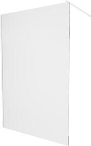 MEXEN - Kyoto zástena sprchová 130 x 200 cm, transparentná 8 mm, biela - 800-130-101-20-00