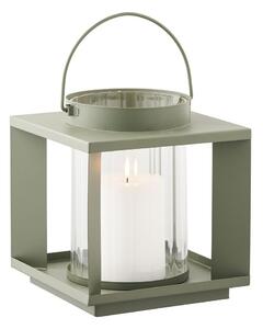 Kovový/sklenený lampáš (výška 20,5 cm) Lohals – House Nordic