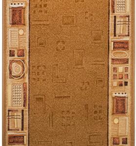 Associated Weavers , Protišmykový behúň na mieru Jena 35, šíre 80 cm, béžová, chodba / predsieň
