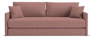 Ružová ženilková rozkladacia pohovka 209 cm Shannon – Cosmopolitan Design