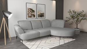 ROHOVÁ SEDAČKA, textil, sivá Sit & More - Sedačky, Online Only