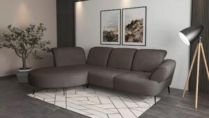 ROHOVÁ SEDAČKA, textil, bahenná hnedá Sit & More - Sedačky, Online Only