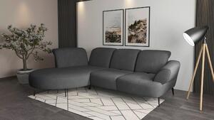 ROHOVÁ SEDAČKA, textil, tmavosivá Sit & More - Sedačky, Online Only