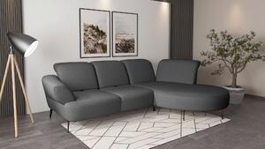 ROHOVÁ SEDAČKA, textil, tmavosivá Sit & More - Sedačky, Online Only