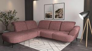 ROHOVÁ SEDAČKA, textil, baklažánová Sit & More - Sedačky, Online Only