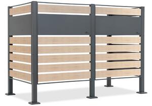 Skriňa pre 2 odpadkové koše 120l alebo 240l Breda CoverTech