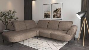 ROHOVÁ SEDAČKA, textil, cappuccino Sit & More - Sedačky, Online Only