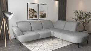 ROHOVÁ SEDAČKA, textil, sivá Sit & More - Sedačky, Online Only