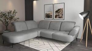 ROHOVÁ SEDAČKA, textil, sivá Sit & More - Sedačky, Online Only