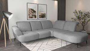 ROHOVÁ SEDAČKA, textil, sivá Sit & More - Sedačky, Online Only