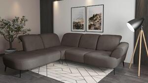 ROHOVÁ SEDAČKA, textil, bahenná hnedá Sit & More - Sedačky, Online Only