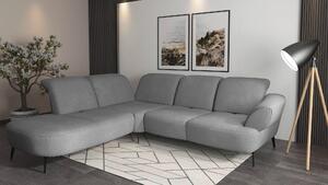 ROHOVÁ SEDAČKA, textil, sivá Sit & More - Sedačky, Online Only