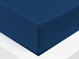 XPOSE® Jersey plachta Exclusive - tmavo modrá 90x200 cm