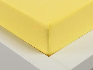 XPOSE® Jersey plachta Exclusive - žltá 90x200 cm