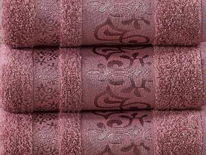 XPOSE® Bambusový uterák CATANIA - púdrový 50x90 cm
