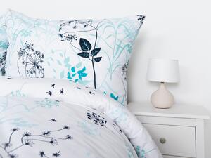 XPOSE® Bavlnené obliečky AIGA na dve postele - modré