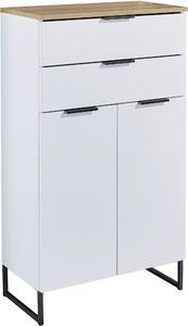 STREDNE VYSOKÁ SKRINKA, farba duba, 60/106/32 cm home24 - Kúpeľňové skrinky, Online Only