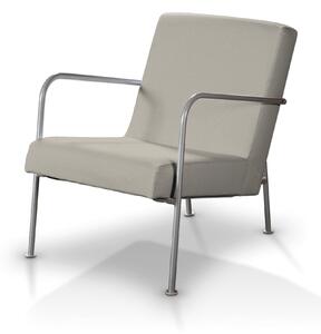 Poťah na kreslo Ikea PS farba produktu sivá látka zamatová