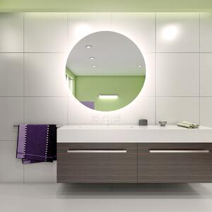 LED zrkadlo okrúhle Romantico ⌀60cm neutrálna biela - diaľkový ovládač Farba diaľkového ovládača: Biela