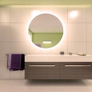 LED zrkadlo okrúhle Romantico ⌀60cm teplá biela - wifi aplikácia