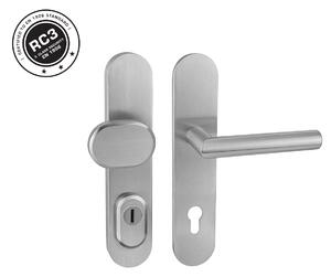 MPK - SECURO PRO SA11 PLUS - SO M4 FAVORIT madlo/kľučka 72 mm Nerez matná