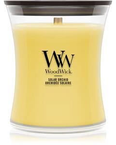 Woodwick Solar Orchid vonná sviečka s dreveným knotom 275 g
