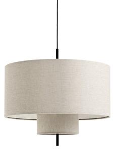 Závesná lampa Margin Ø70, Black / Beige – New Works
