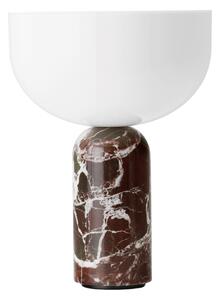 Prenosná lampa Kizu, Rosso Levanto Marble – New Works
