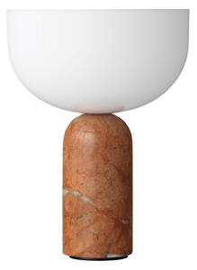 NEW WORKS Prenosná lampa Kizu, Breccia Pernice Marble