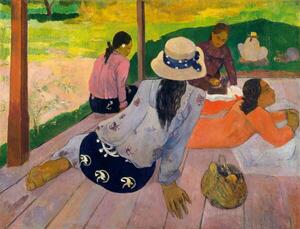 Obrazová reprodukcia La Sieste -, Gauguin, Paul