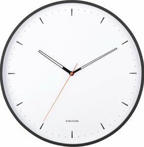 Karlsson 5940BK dizajnové nástenné hodiny 40 cm, čierna
