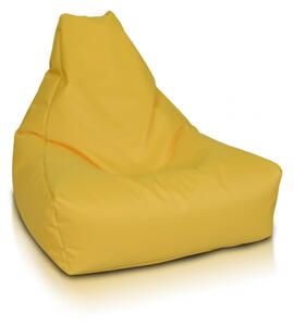 Kreslo Keiko M Polyester – moderné a pohodlné kreslo na čítanie, relax aj hranie Farba: NC4 - žltý