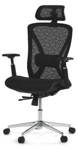 Autronic - Kancelářská židle, černá MESH, kovový kříž - KA-S258 BK AKCE