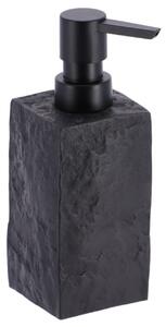 Dávkovač mydla Matty, čierna/s čiernymi prvkami, 260 ml