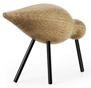 Normann Copenhagen Vtáčik Shorebird, stredný – dub/čierny