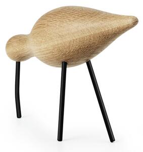 Normann Copenhagen Vtáčik Shorebird, veľký – dub/čierny