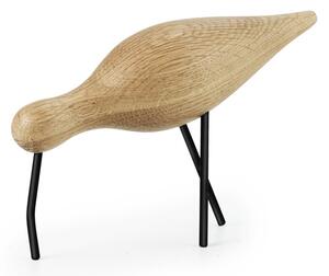 Normann Copenhagen Vtáčik Shorebird, veľký – dub/čierny