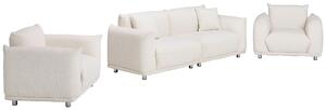 SEDACIA ZOSTAVA, textil, biela Livetastic - Online Only obývacie izby, Online Only