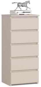 Ak furniture Komoda CL5 40 cm kašmír