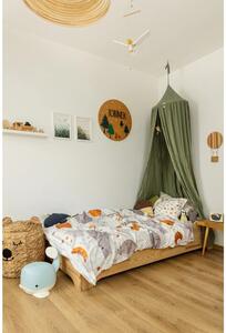 Detská posteľ z borovicového dreva Adeko BOX 9, 90 × 200 cm
