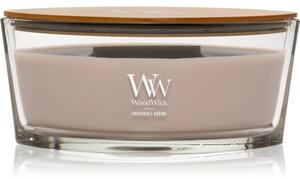 Woodwick Opulent Wood Patchouli Creme vonná sviečka s dreveným knotom 453.6 g