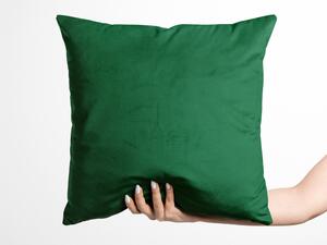 Biante Zamatová obliečka na vankúš Velvet Prémium SVP-032 Zelená 45 x 45 cm