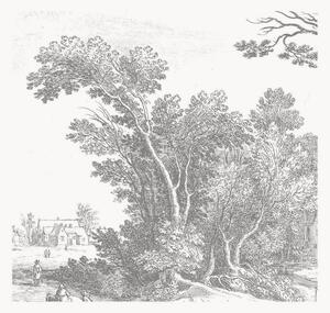 Vliesová tapeta Engraved Landscapes V