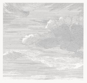 Vliesová tapeta Engraved Clouds
