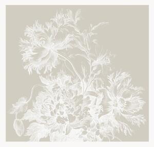 Vliesová tapeta Engraved Flowers