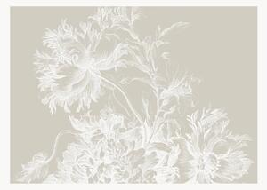 Vliesová tapeta Engraved Flowers