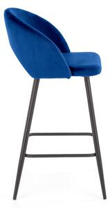 Barová stolička SCH-96 tmavomodrá