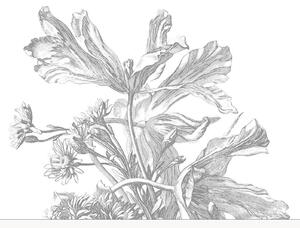 Vliesová tapeta Engraved Flowers