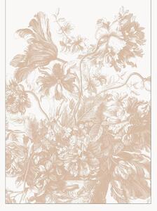 Vliesová tapeta Engraved Flowes