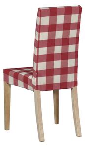 Návlek na stoličku Harry (krátky) farba produktu červená látka vzorované